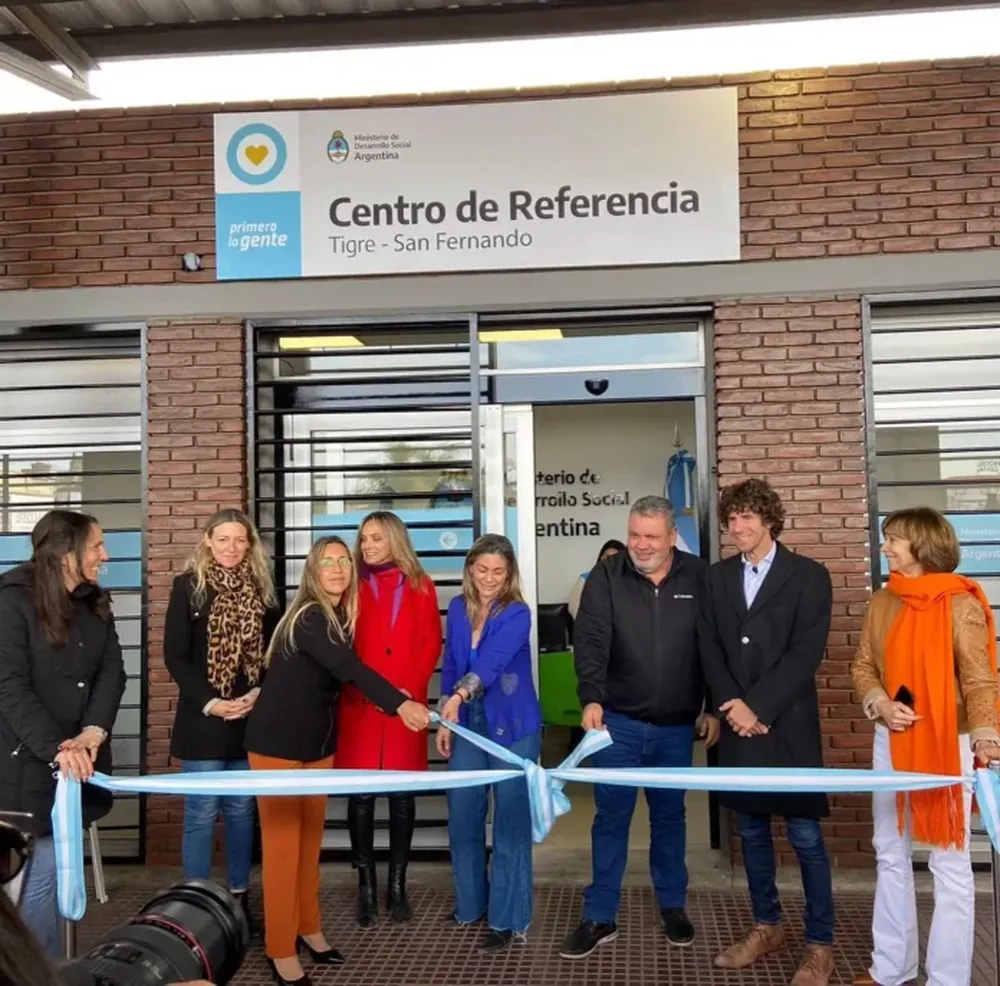 Uno de los Centros de Referencia ubicado en suelo bonaerense.