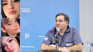 El ministro de Seguridad bonaerense analizó los avances de la investigación del triple crimen de Florencio Varela. (DIB)&nbsp;