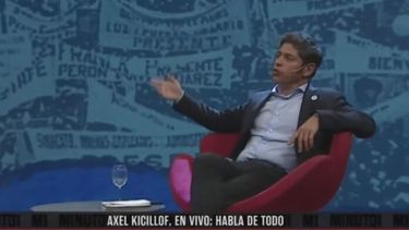 El gobernador de la provincia de Buenos Aires, Axel Kicillof. - Captura de pantalla -