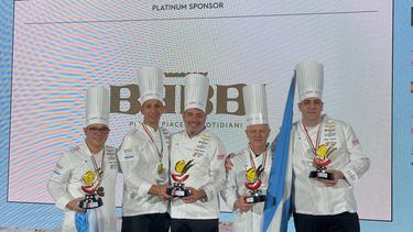 La Selección Nacional del Helado Artesanal que obtuvo el tercer puesto en la Gelato World Cup 2026.