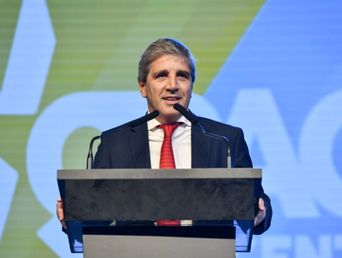 El ministro de Economía, Luis Caputo. El ministro de Economía, Luis Caputo.