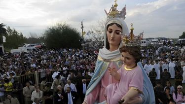 Cada 25 de septiembre el Santuario de San Nicolás convoca a miles de fieles.