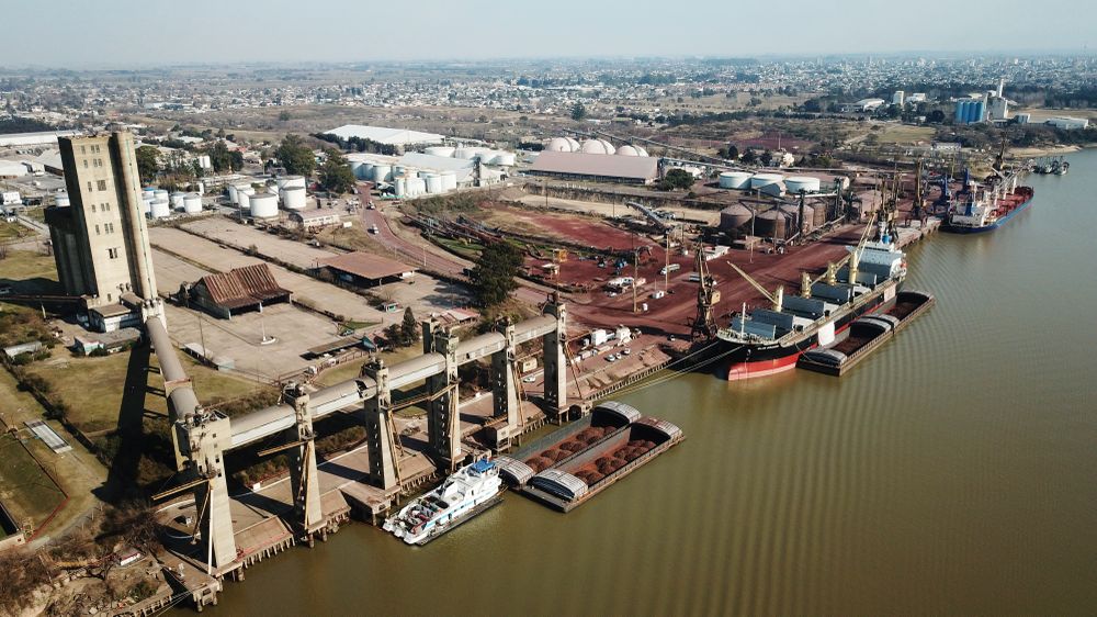 Vista del Puerto de San Nicolás. (Diario El Norte)