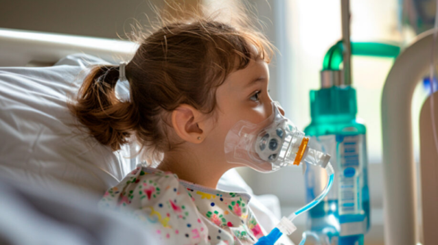 La neumonía es la enfermedad pulmonar aguda más peligrosa en niños.