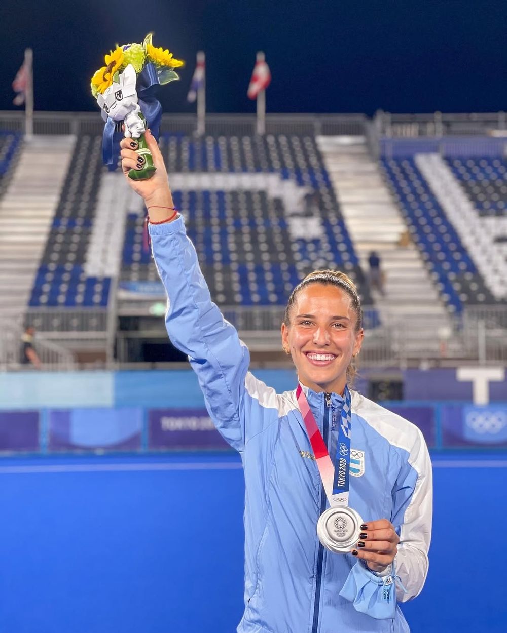 Sofía Toccalino, medalla de plata en los Juegos Olímpicos de Tokio. Sofía Toccalino, medalla de plata en los Juegos Olímpicos de Tokio.