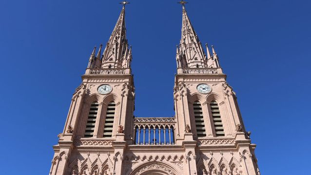 La histórica Basílica de Luján.&nbsp;
