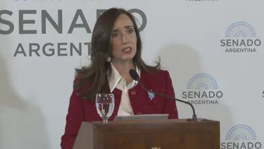 La vicepresidenta Victoria Villarruel.