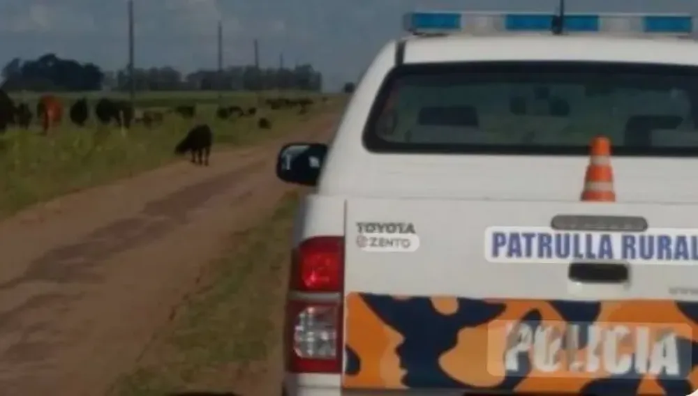 Tiroteo con efectivos del Comando de Patrulla Rural sobre la Ruta Provincial 32, en Pergamino.