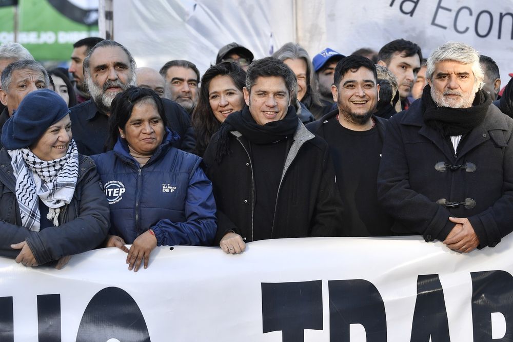 Axel Kicillof participó de la peregrinacion por el Día de San Cayetano.&nbsp;