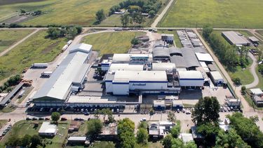 La planta de ArreBeef en el partido de Ramallo.&nbsp;