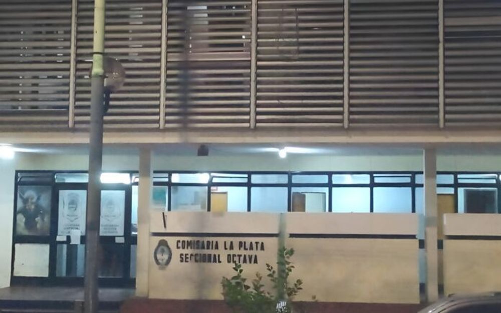 La Comisaría 8ª, de Villa Elvira, La Plata. (El Día)