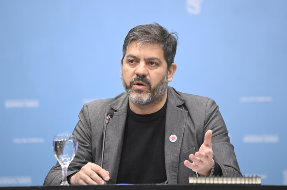 El ministro de Gobierno bonaerense, Carlos Bianco. (Gobernación)