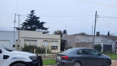 El trágico hecho ocurrió en Santiago del Estero al 645. (La Voz del Pueblo de Tres Arroyos)