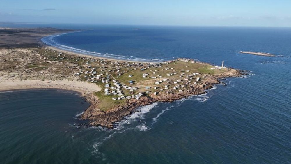 Imagen tomada con un dron de un paisaje de Cabo Polonio. (Xinhua/Nicolás Celaya)