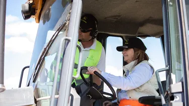 La senadora Patricia Bullrich en Expoagro 2026.&nbsp;