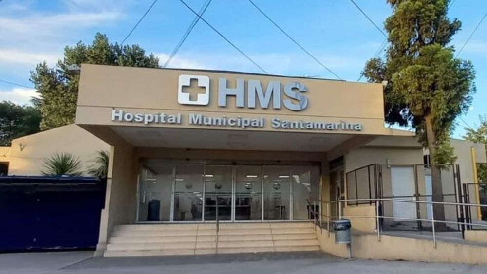 El Hospital Municipal Santamarina de Esteban Echeverría.