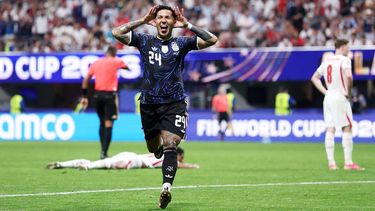 Enzo Fernández, corriendo hacia la gloria.