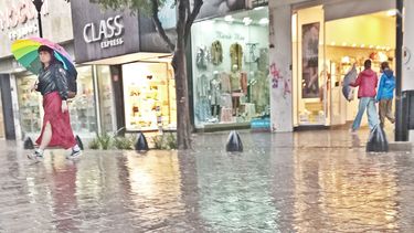 fin de semana con tormentas y descenso de temperaturas en toda la provincia