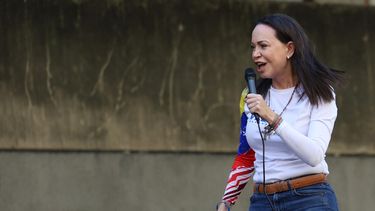 La venezolana María Corina Machado.