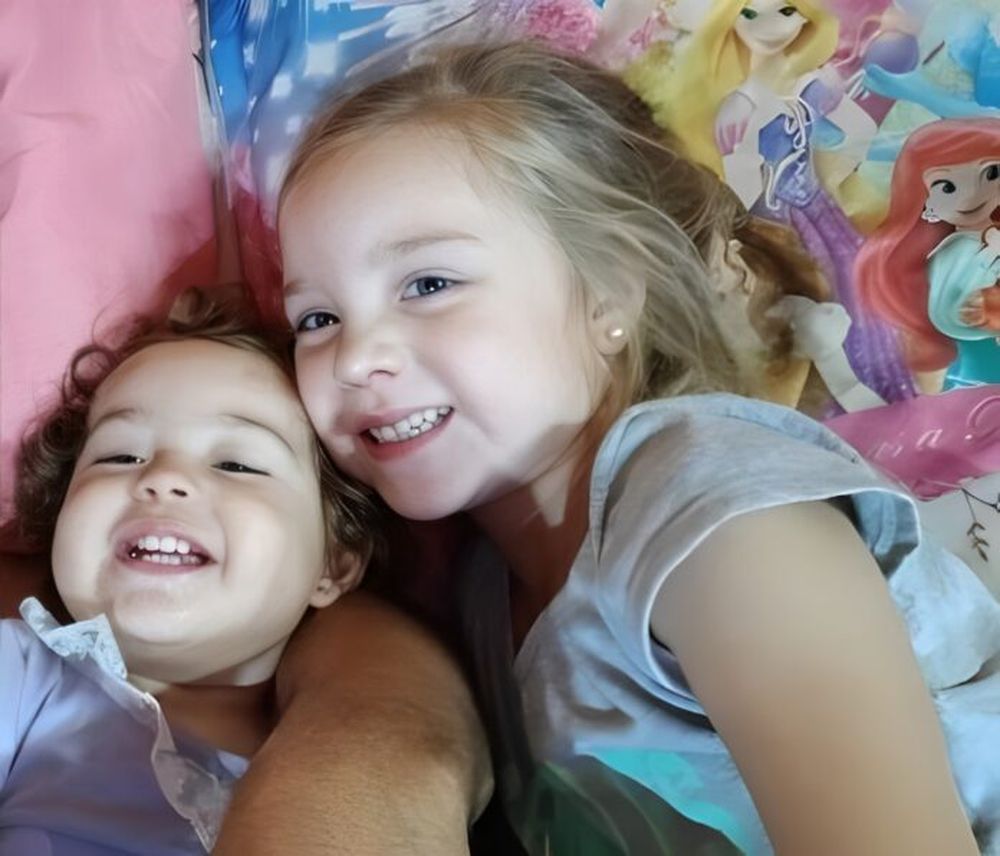 Delfina y Pilar, las niñas desaparecidas durante el temporal de Bahía Blanca. - Facebook Marina Haag -