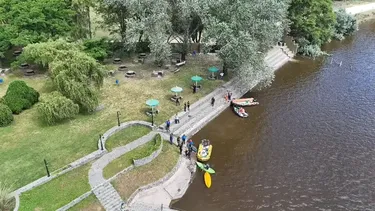 La zona del rastrillaje en búsqueda de Gonzalo Ferloni.