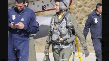 El piloto de la Fuerza Aérea fallecido, Mauro Testa Larosa.