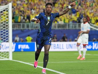 Vinicius, autor del tercer gol ante Haití, en la segunda fecha del Mundial 2026. Vinicius, autor del tercer gol ante Haití, en la segunda fecha del Mundial 2026.