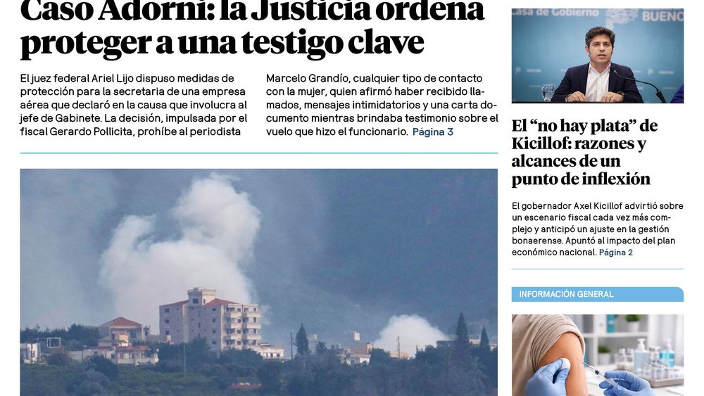 Edición impresa 29/03/2026