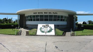 La base naval de Mar del Plata.