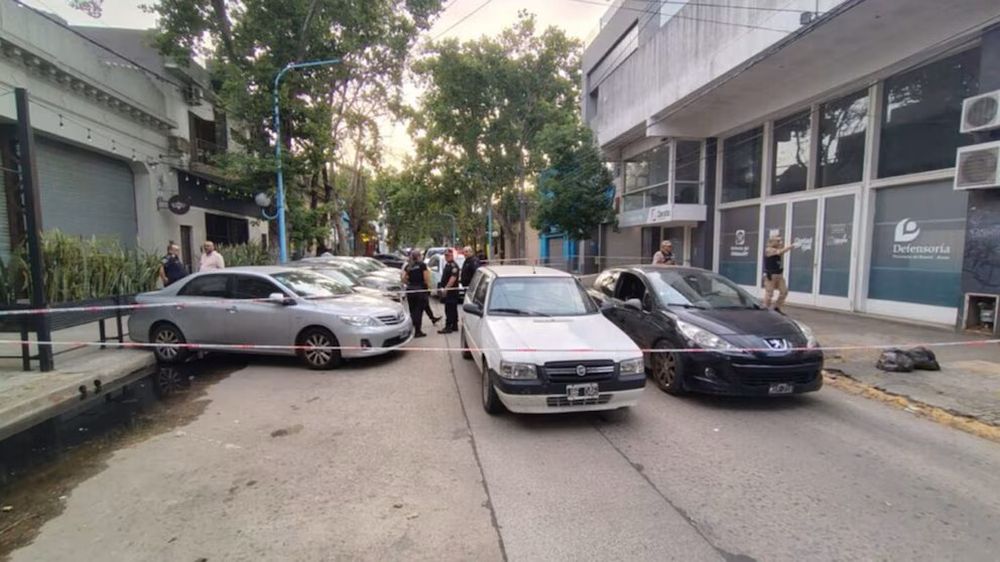 La escena donde ocurrió la discusión que terminó a los balazos en Zárate.