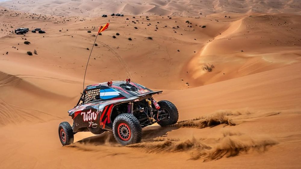 El matrimonio cordobés de Nicolás Cavigliasso y Valentina Pertegarini (Taurus) ganó el Dakar 2025 en la categoría Challenger.&nbsp;