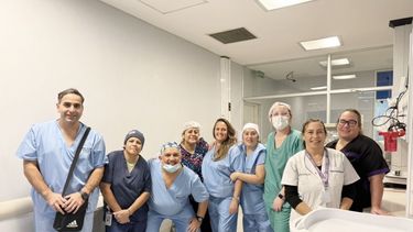 Las intervenciones estuvieron a cargo del equipo de Cirugía Itinerante Cardiovascular del hospital “Sor María Ludovica” de La Plata.