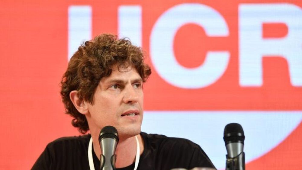 El titular de la UCR, Martín Lousteau.