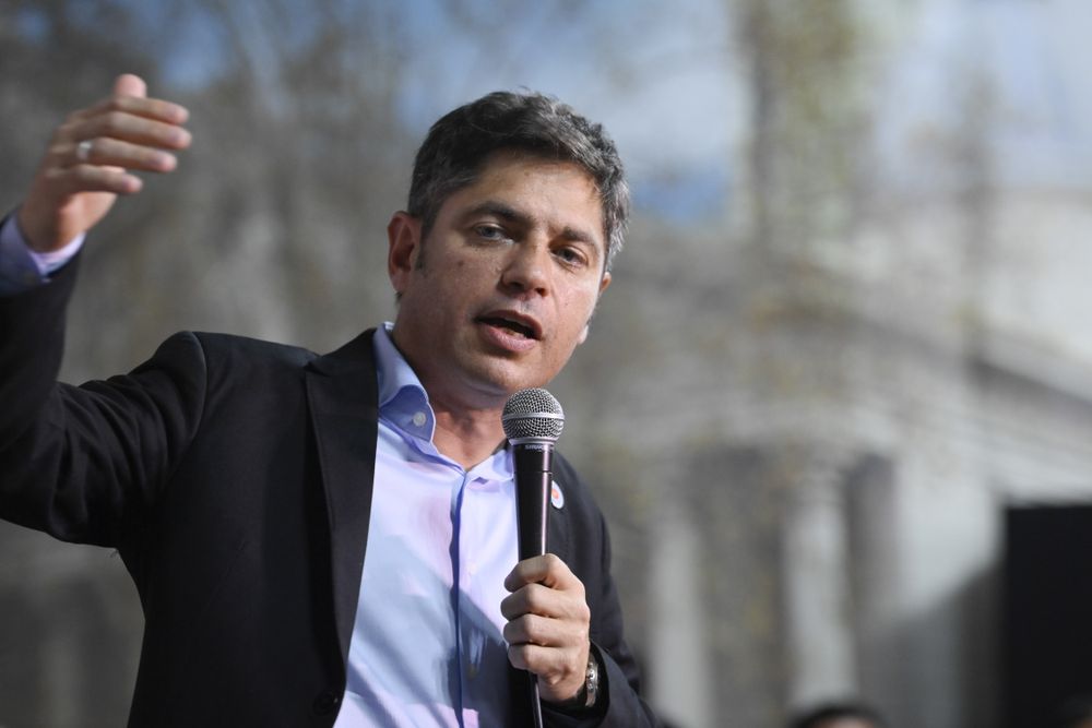 El gobernador Axel Kicillof aseguró que la decisión de Milei es “sostener el negocio financiero de sus patrones y amigos”.