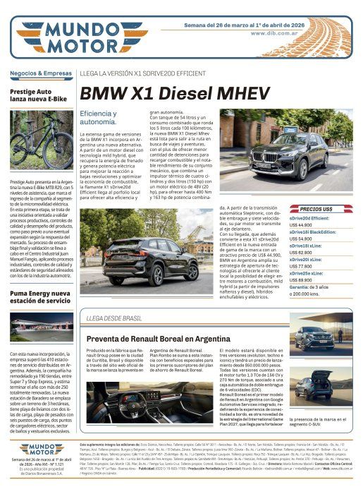 Semana del 26 de marzo al 1° de abril de 2026 Semana del 26 de marzo al 1° de abril de 2026