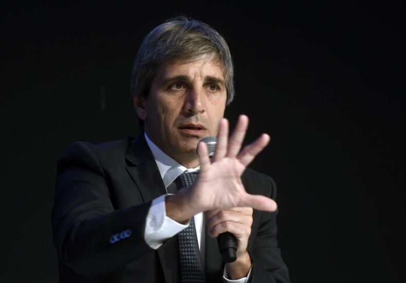 El ministro de Economía, Luis Caputo (Archivo)