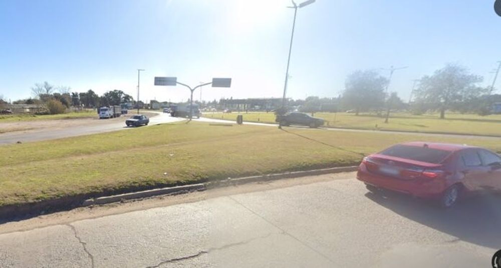 El accidente se dio en la zona del cruce de la ruta 36 con la calle 44.