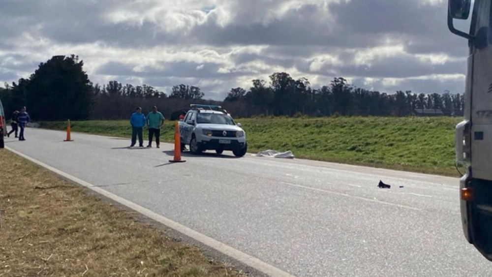 Un ciclista de Balcarce murió atropellado en la ruta 226. (0223.com)
