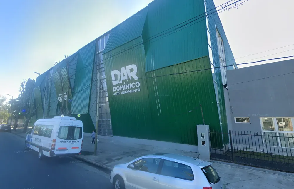 El polideportivo Gatica, en Avellaneda.