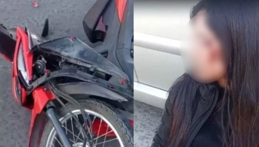 La joven fue brutalmente golpeada por los delincuentes luego de chocar contra un auto.&nbsp;
