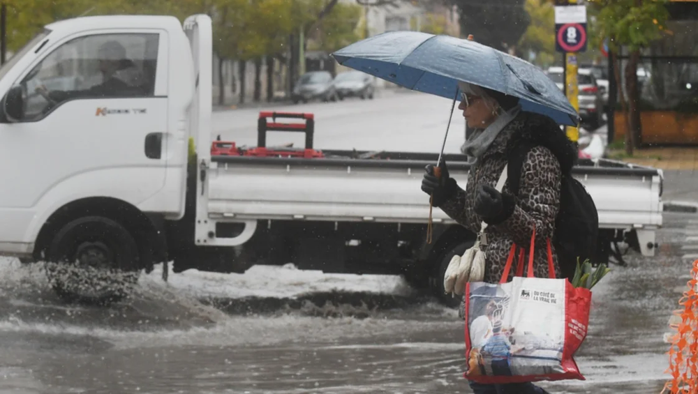 Fin de semana pasado por agua en gran parte de la provincia de Buenos Aires.