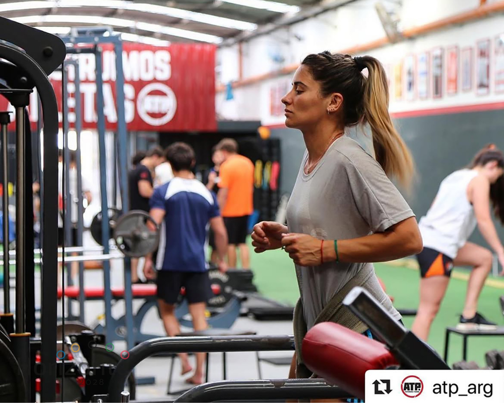 Victoria Granatto en ATP, un lugar clave en esta historia.