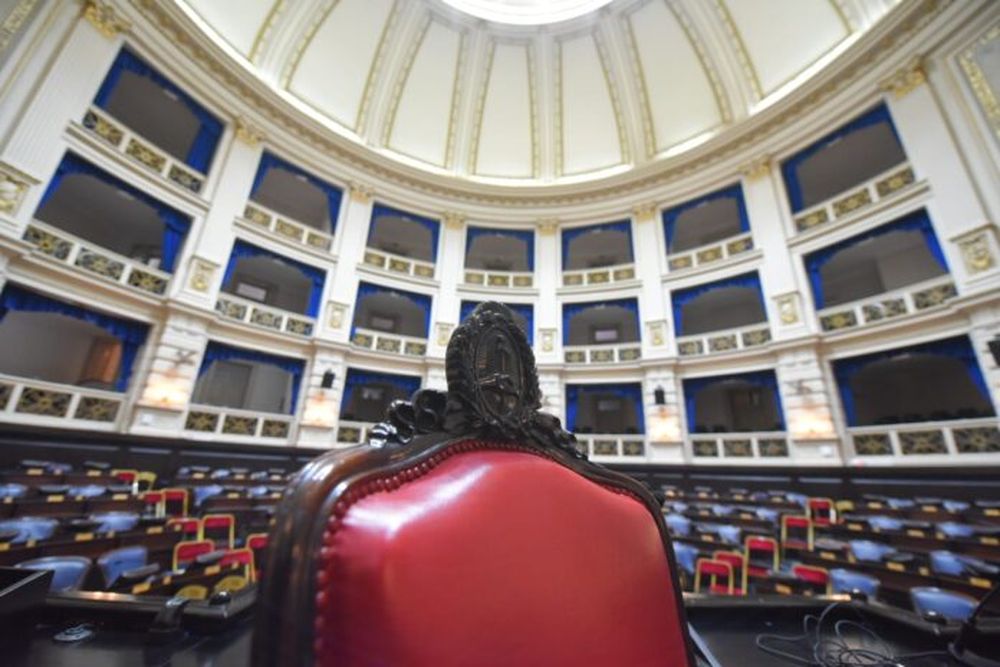 Una banca de la Legislatura de la provincia de Buenos Aires. (Archivo)