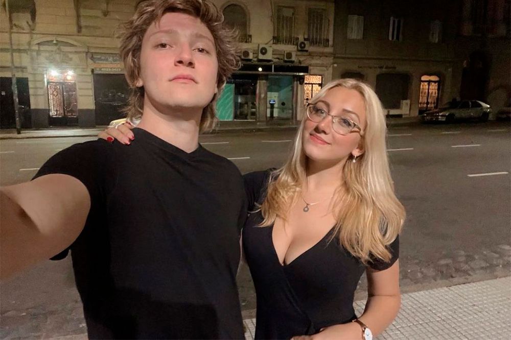 Eugenia Rolón con Iñaki La Pepona Gutiérrez.&nbsp;