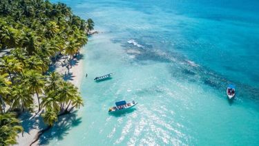 Punta Cana y su agua transparente.