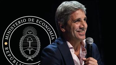 El ministro de Economía, Luis Caputo.