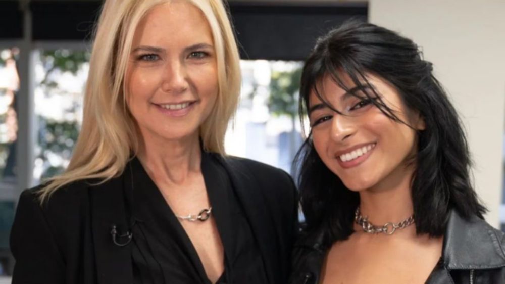 Anabel con Valeria Mazza, una de las personalidades que más la ha apoyado. Anabel con Valeria Mazza, una de las personalidades que más la ha apoyado.