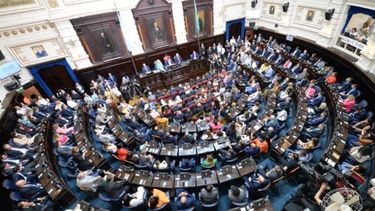 Una imgen de la Asamblea Legislativa, que reúne a diputados y senadores bonaerenses.&nbsp;