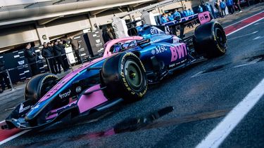 El flamante Alpine de Colapinto comenzó el 2026 mostrando evidentes mejoras.