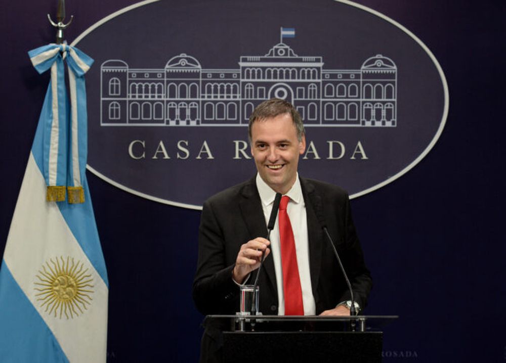 El portavoz presidencial, Manuel Adorni. (X)